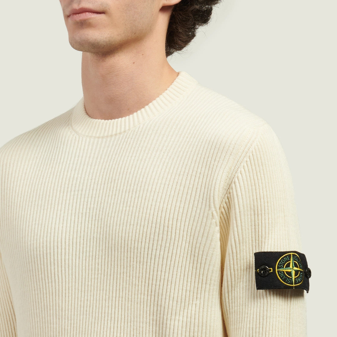 Stone Island Мужской свитер Full Rib RWS Wool