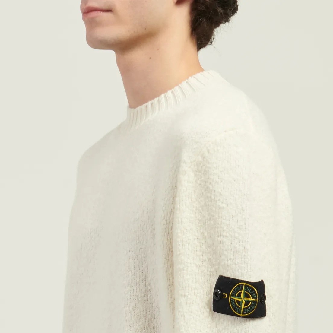 Stone Island Мужской свитер Fancy Yarn