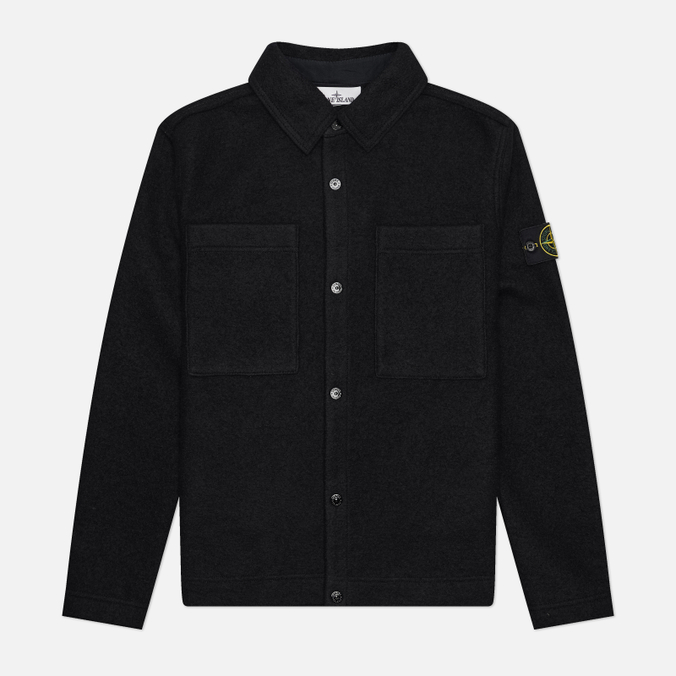 Мужская рубашка Stone Island Felted Overshirt