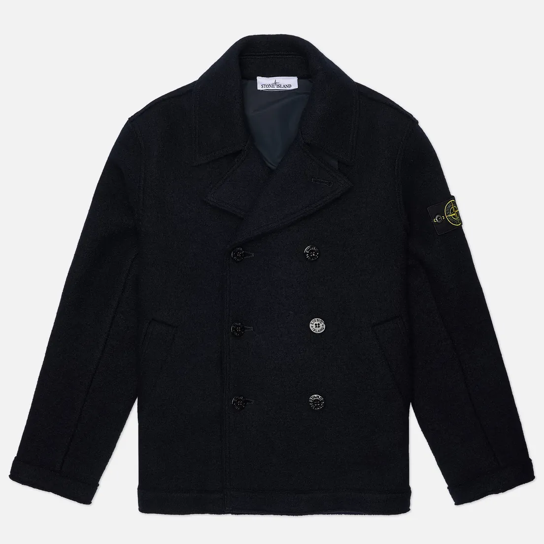 Stone Island Мужское пальто Felted RWS Wool