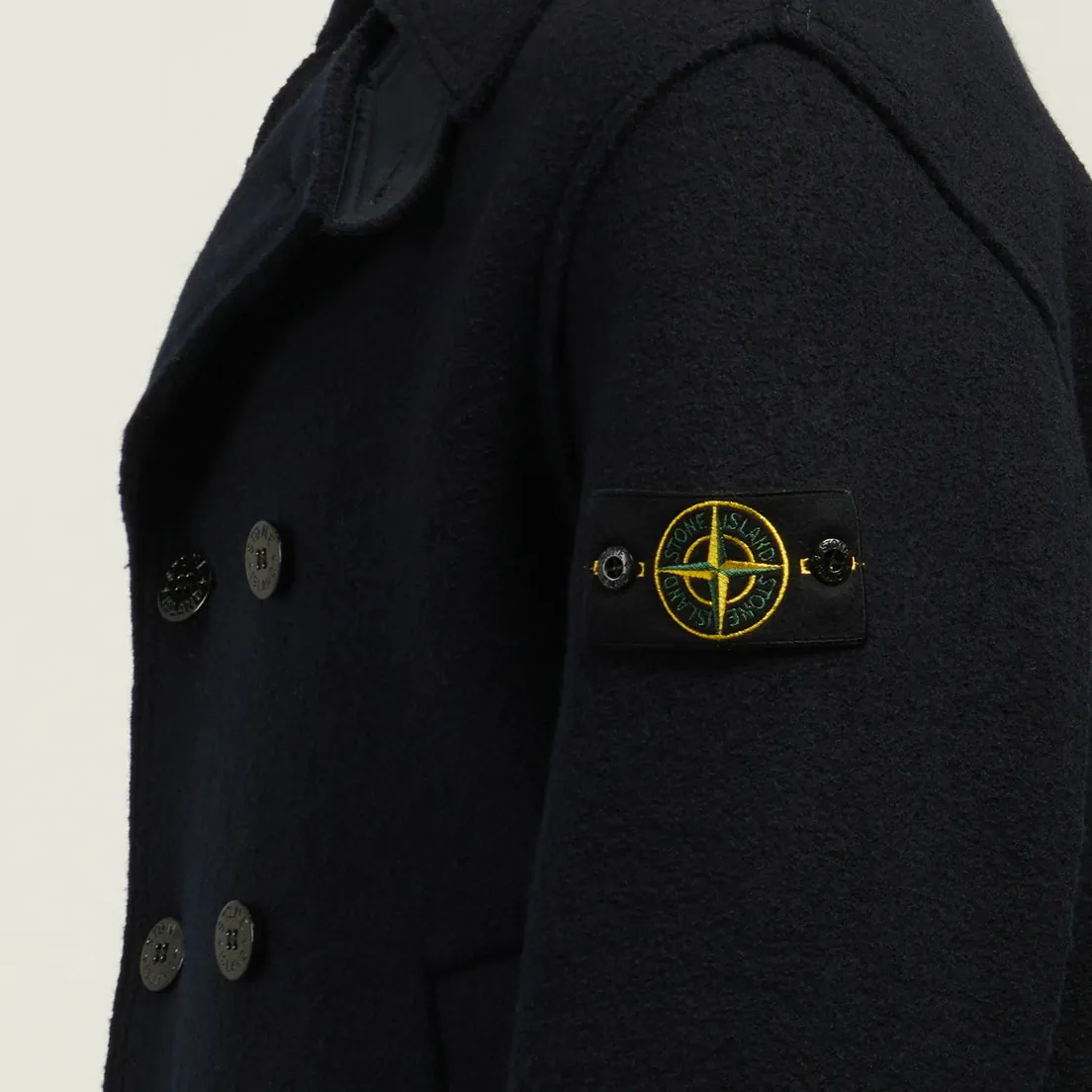 Stone Island Мужское пальто Felted RWS Wool