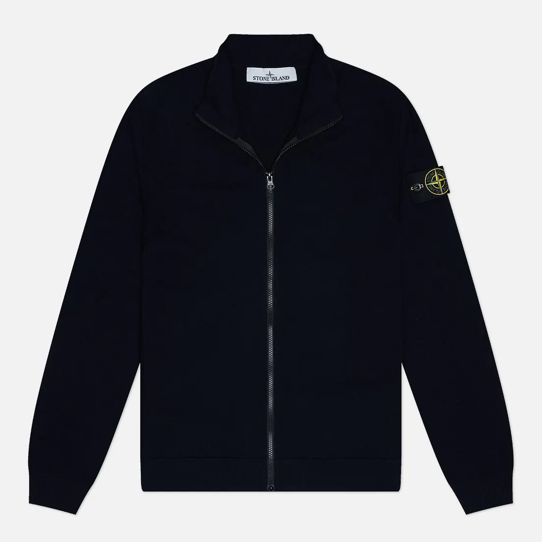 Stone Island Мужской свитер Stretch RWS Wool Zip-Up