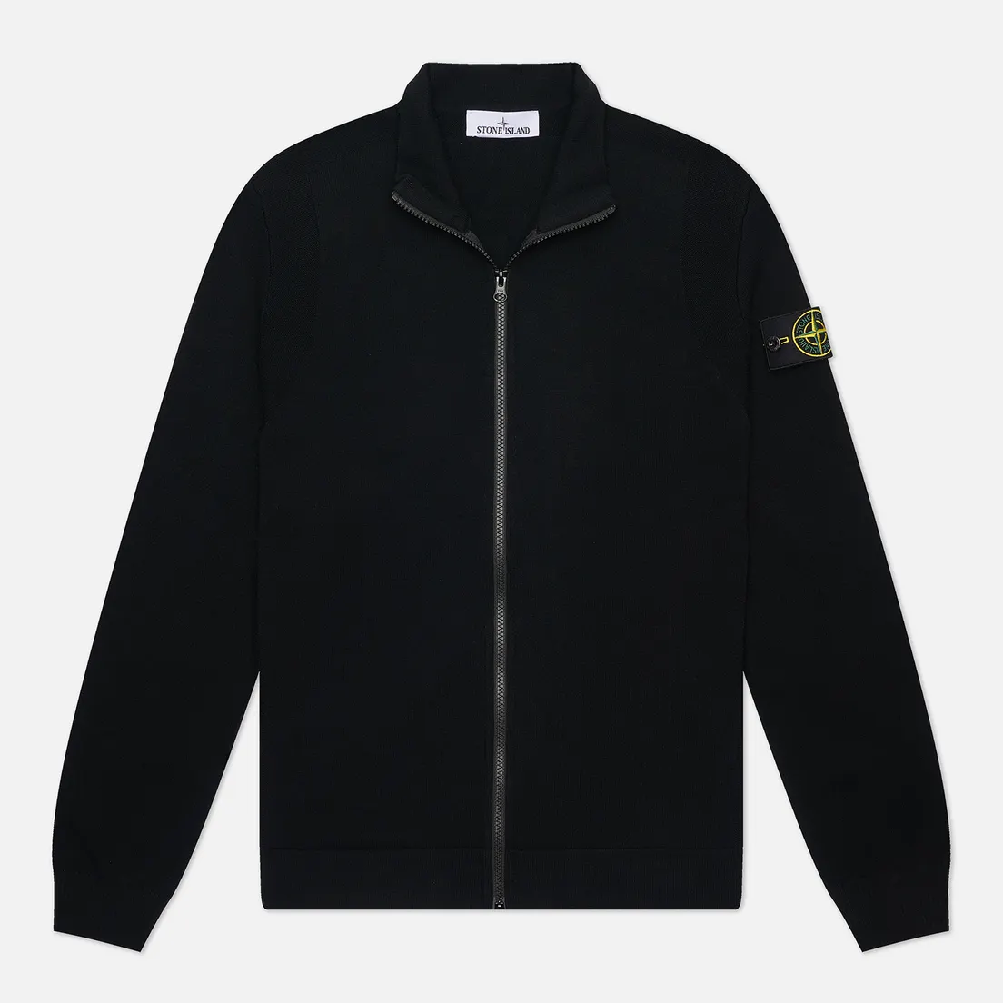 Stone Island Мужской свитер Stretch RWS Wool Zip-Up