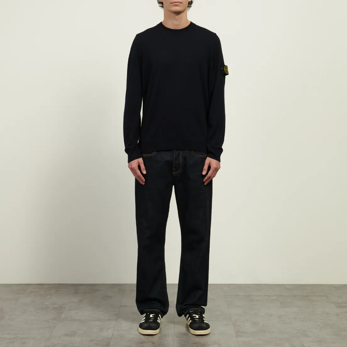Stone Island Мужской свитер Light RWS Pure Wool
