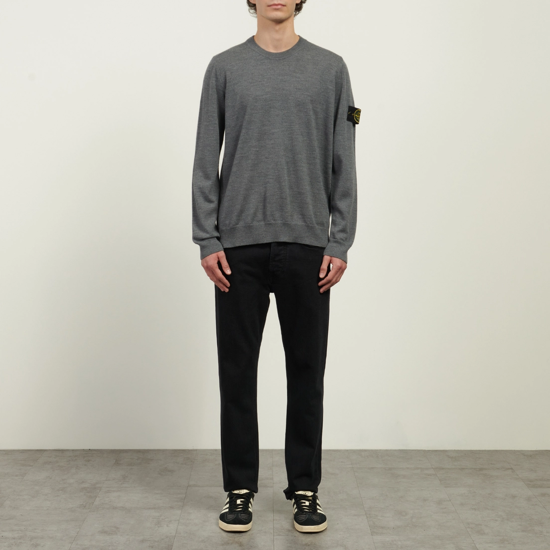 Stone Island Мужской свитер Light RWS Pure Wool
