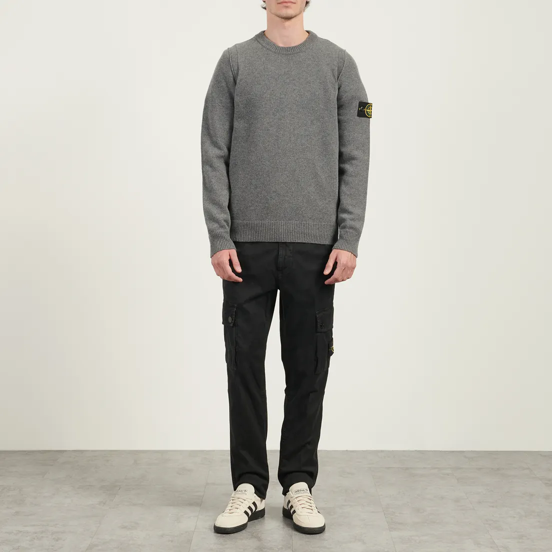Stone Island Мужской свитер Lambswool