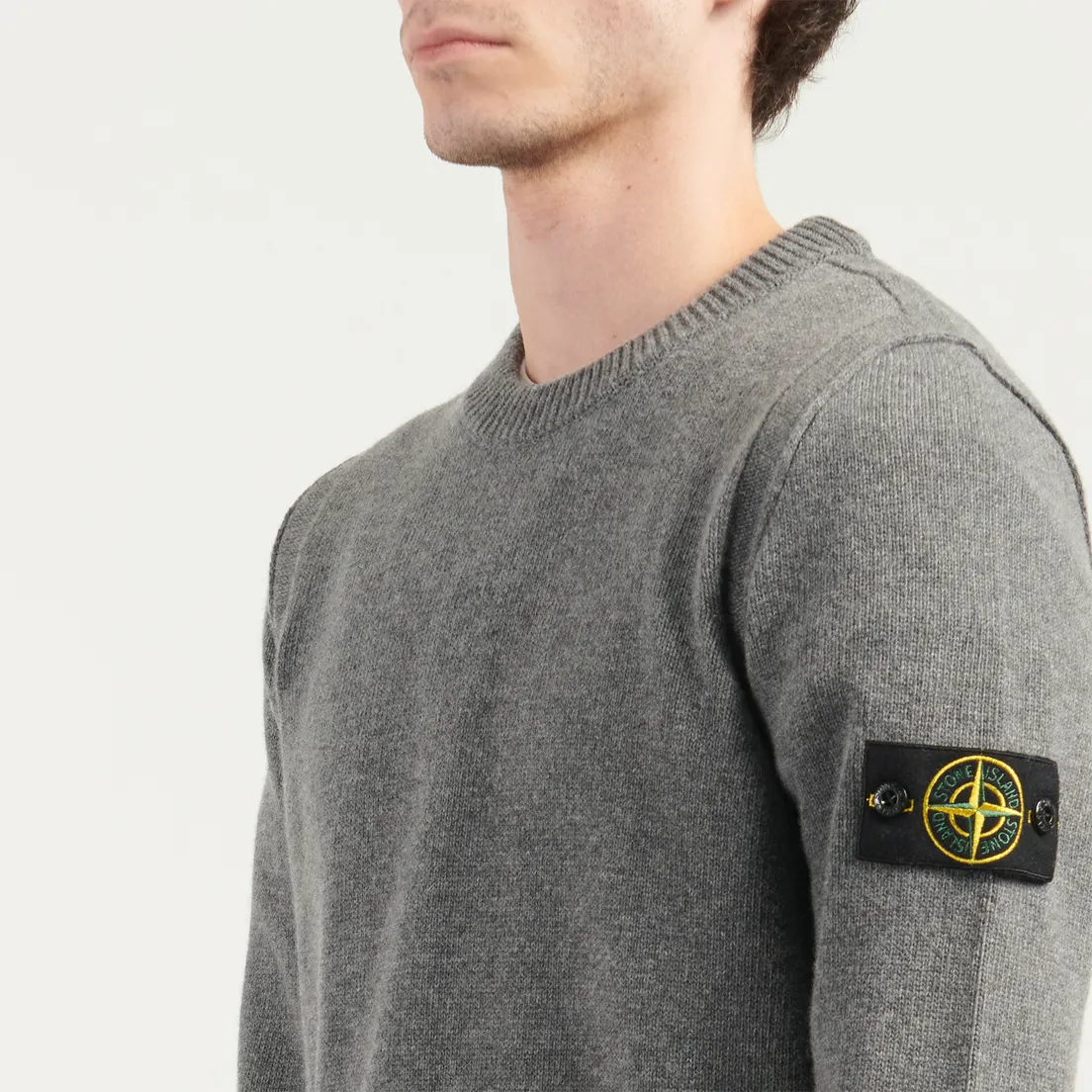 Stone Island Мужской свитер Lambswool
