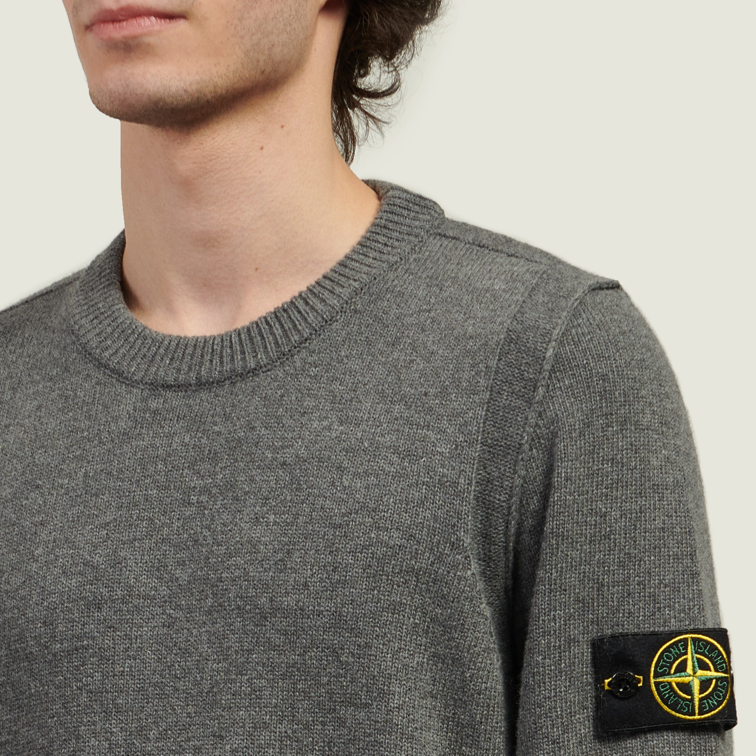 Мужской свитер Stone Island Lambswool, K2S155100072S00A3.V0M6B