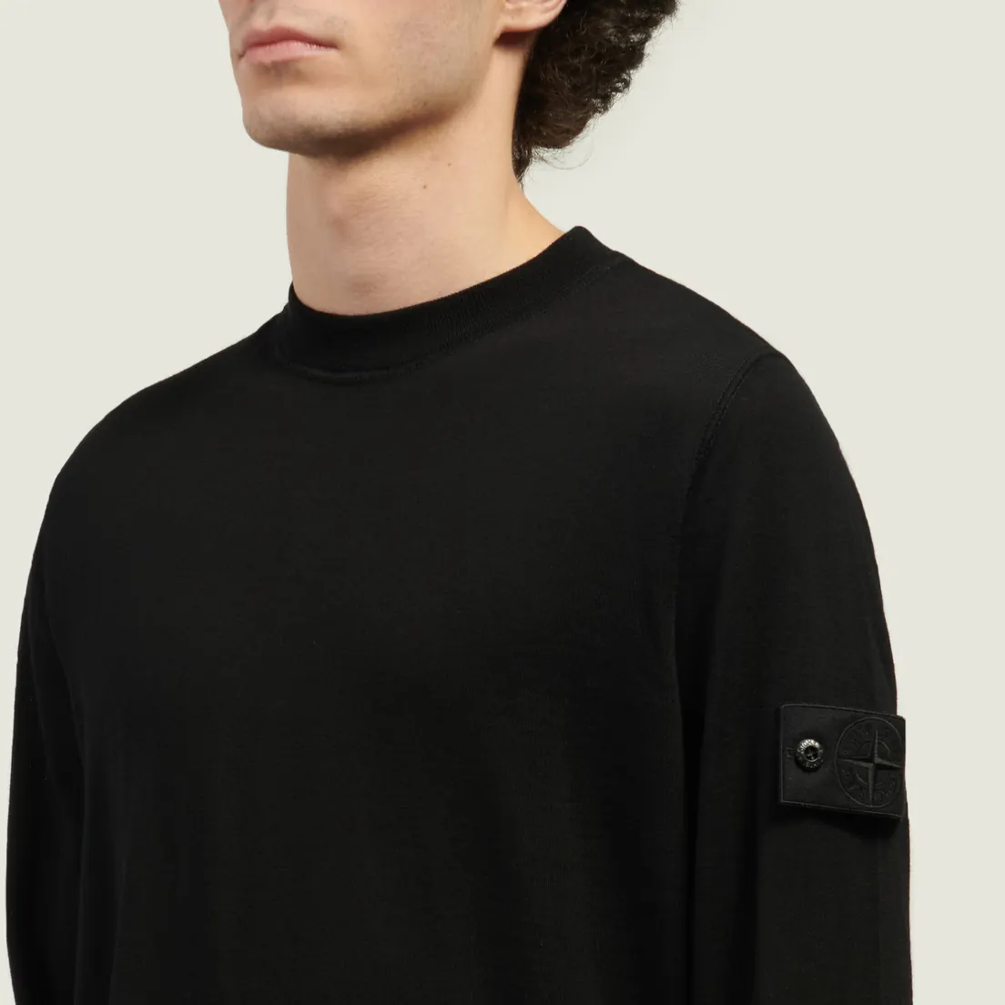 Stone Island Мужской свитер Pure Light RWS Wool Ghost Pieces