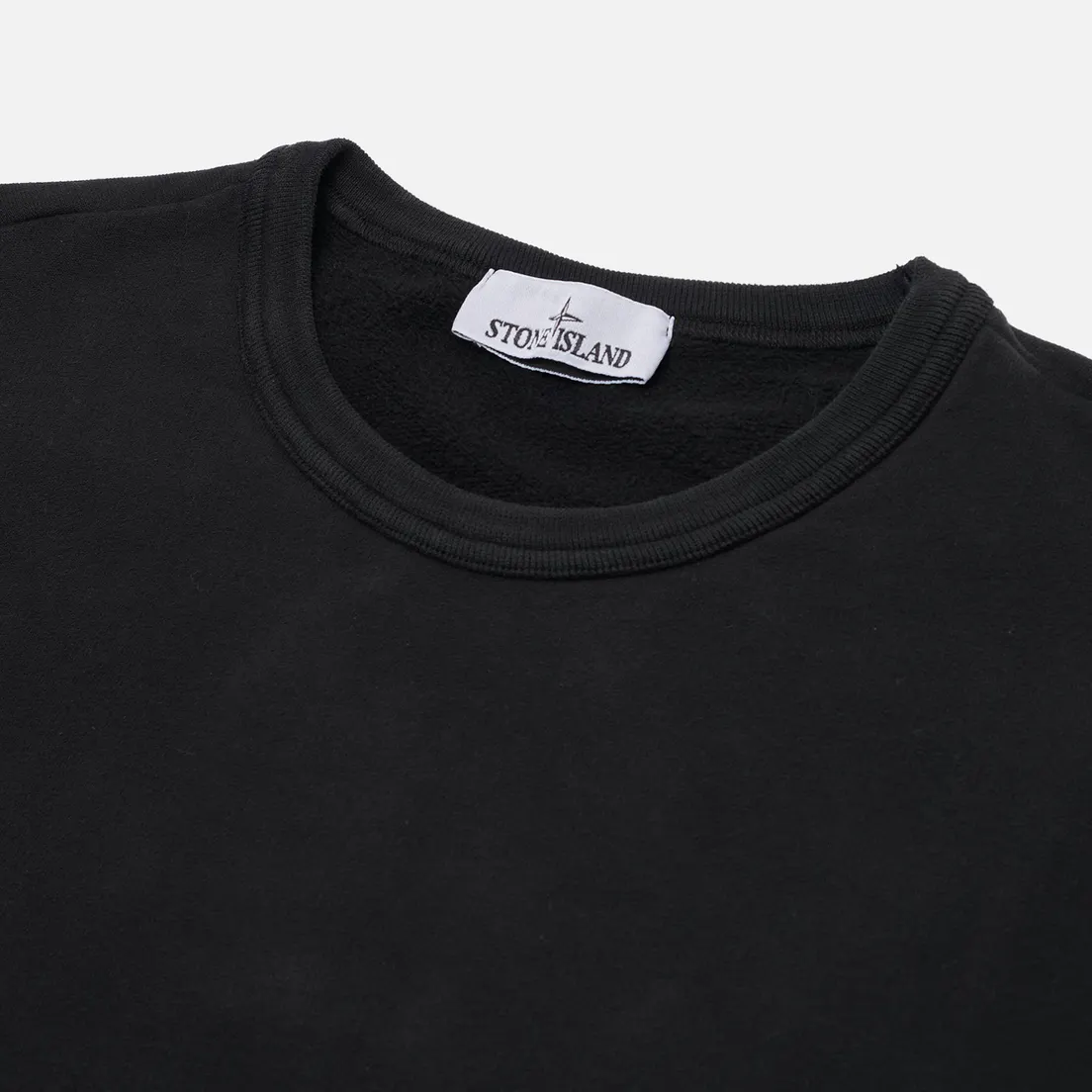 Stone Island Мужская толстовка Brushed Organic Cotton Fleece Pocket Sleeve Regular