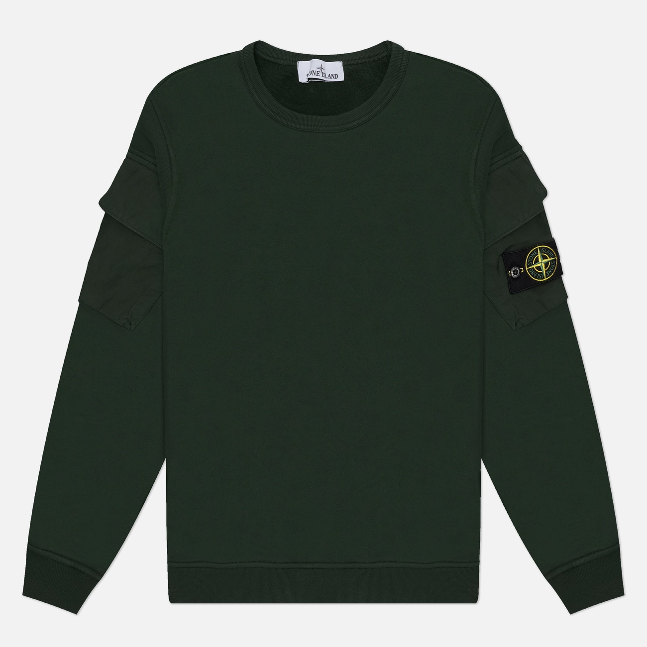 Мужская толстовка Stone Island Brushed Organic Cotton Fleece