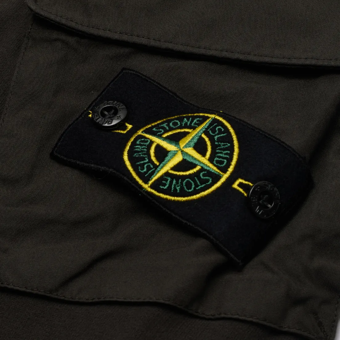 Stone Island Мужская толстовка Brushed Organic Cotton Fleece Pocket Sleeve Regular
