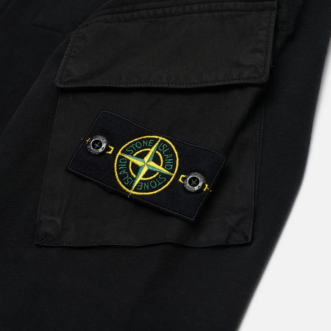 Stone Island Мужская толстовка Brushed Organic Cotton Fleece Regular Zip-Up Hoodie