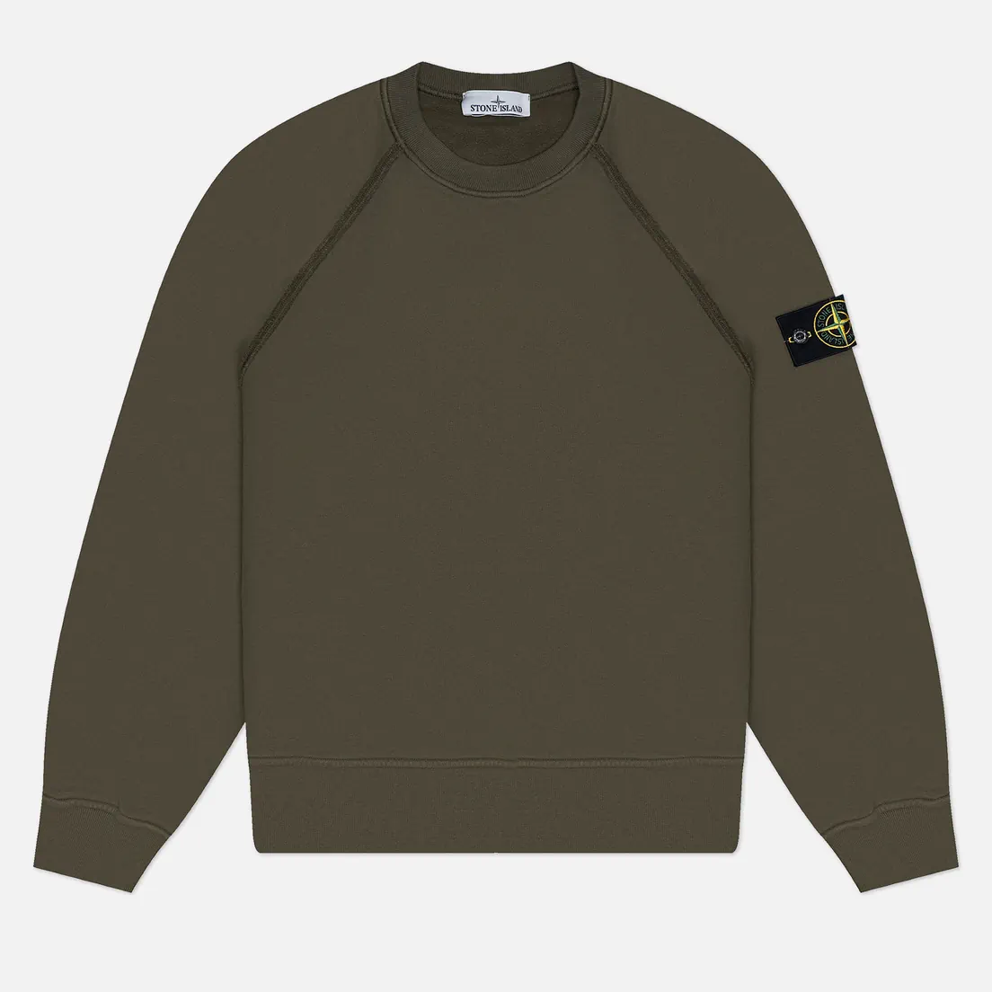 Stone Island Мужская толстовка Brushed Organic Cotton Fleece Oversized