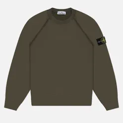 Stone Island Мужская толстовка Brushed Organic Cotton Fleece Oversized