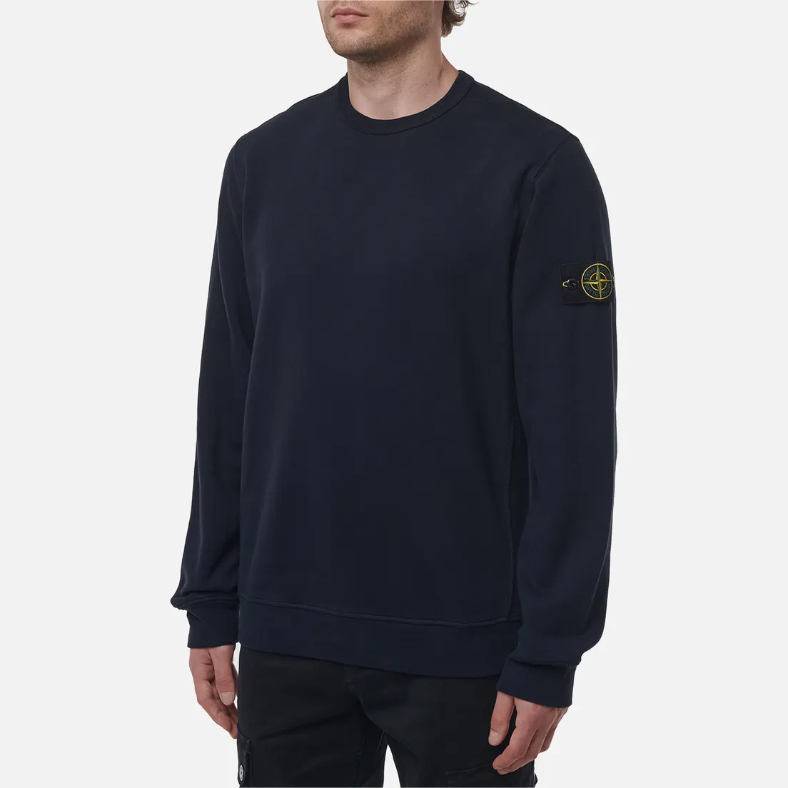 Stone Island Мужская толстовка Brushed Organic Cotton Fleece Regular