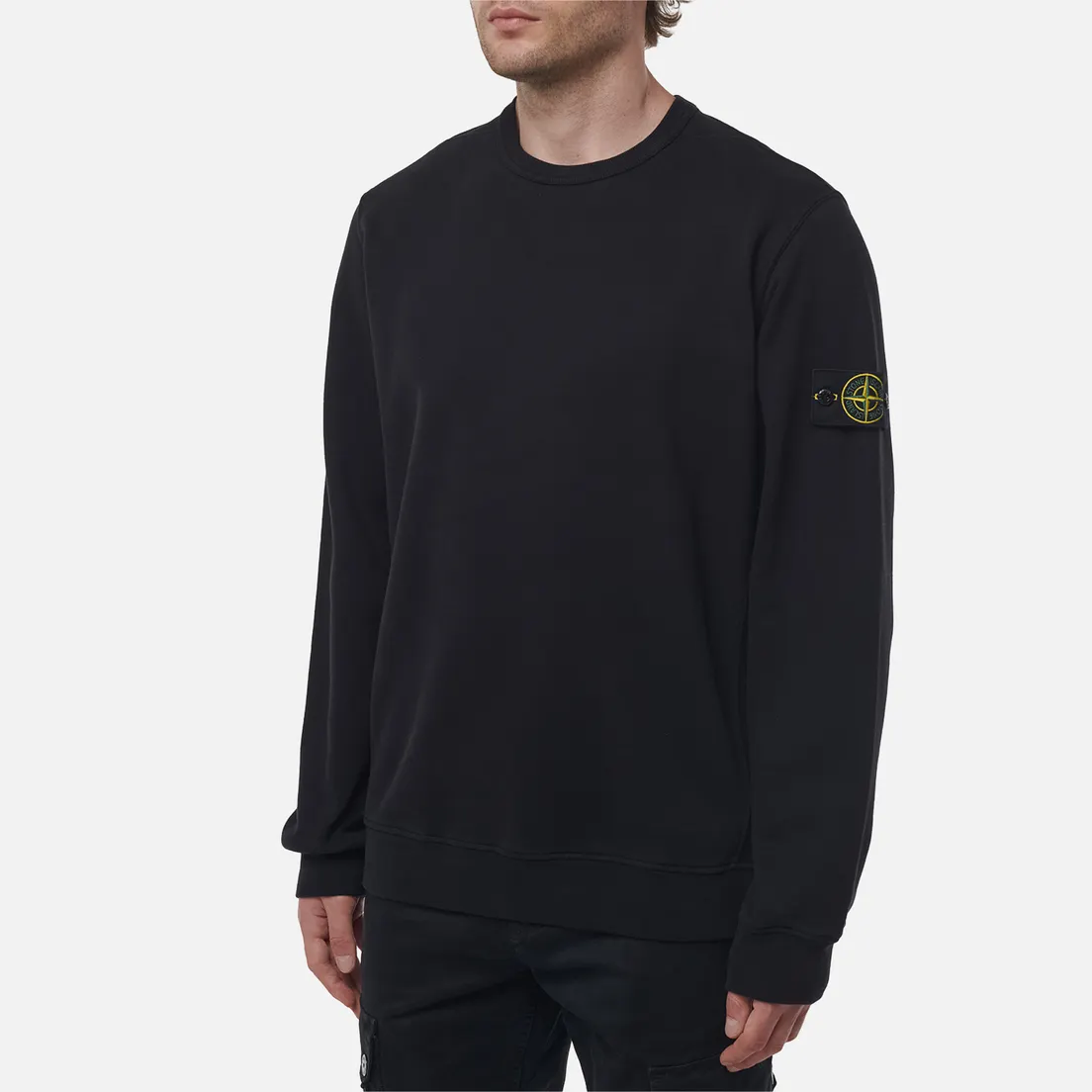 Stone Island Мужская толстовка Brushed Organic Cotton Fleece Regular