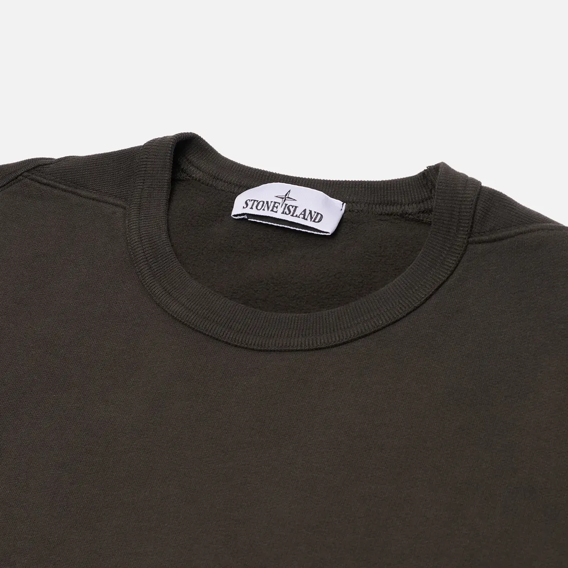 Stone Island Мужская толстовка Brushed Organic Cotton Fleece Regular