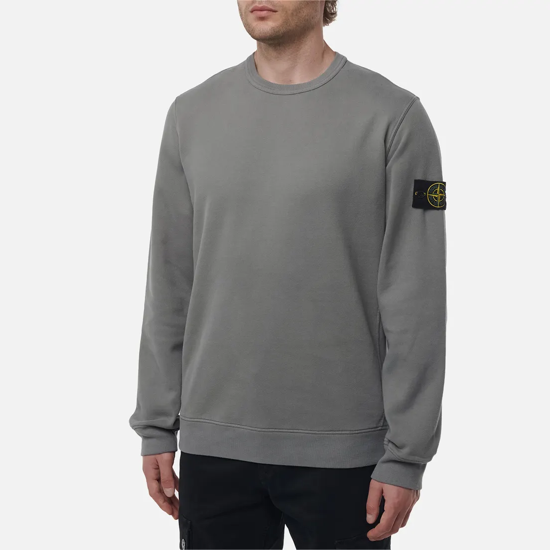 Stone Island Мужская толстовка Brushed Organic Cotton Fleece Regular