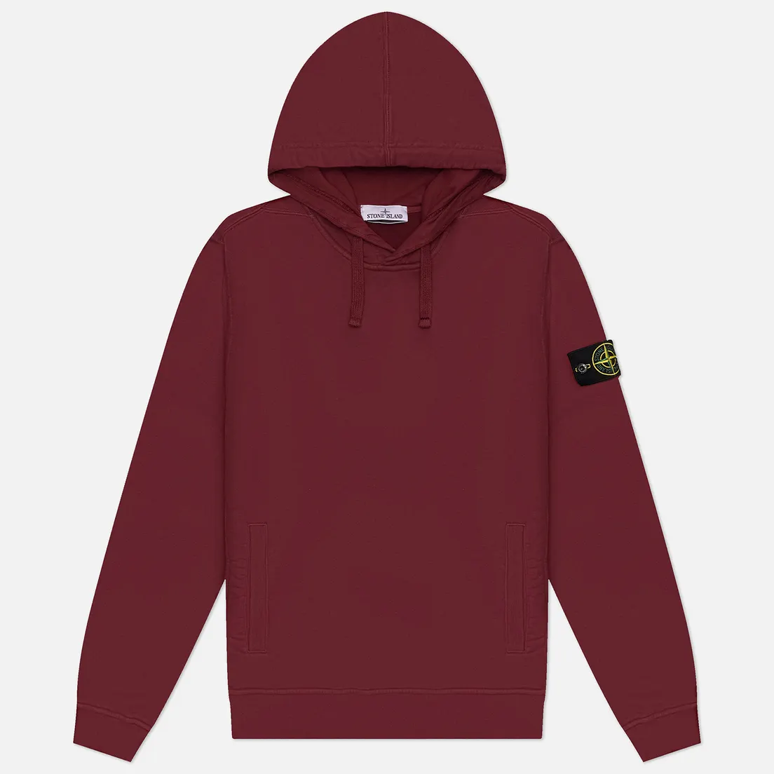 Stone Island Мужская толстовка Brushed Organic Cotton Fleece Regular Hoodie