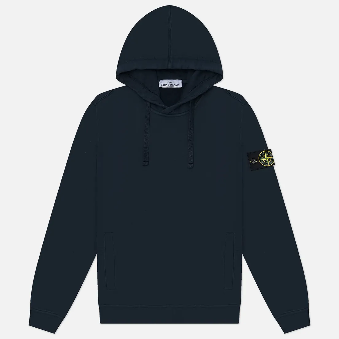 Stone Island Мужская толстовка Brushed Organic Cotton Fleece Regular Hoodie