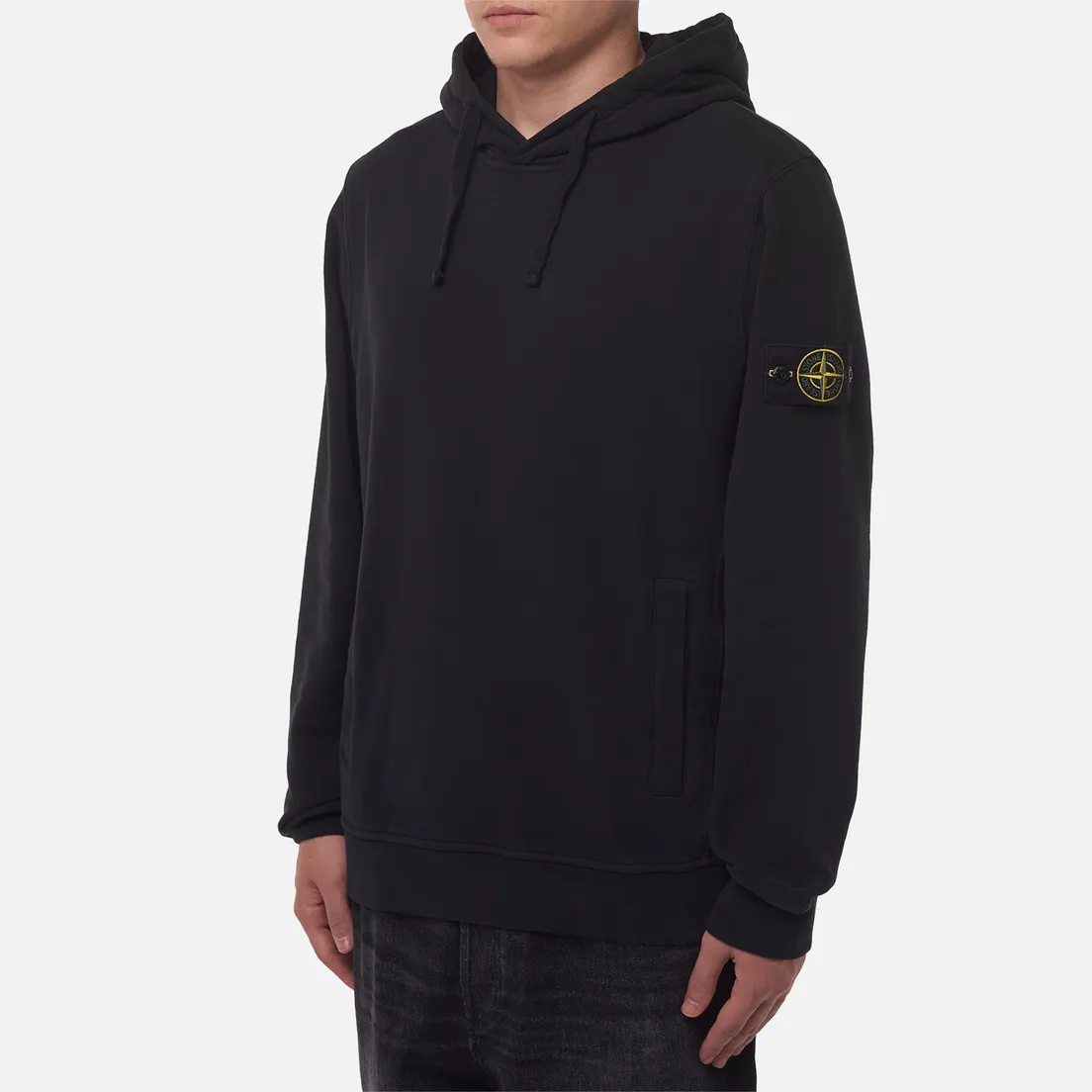 Stone Island Мужская толстовка Brushed Organic Cotton Fleece Regular Hoodie