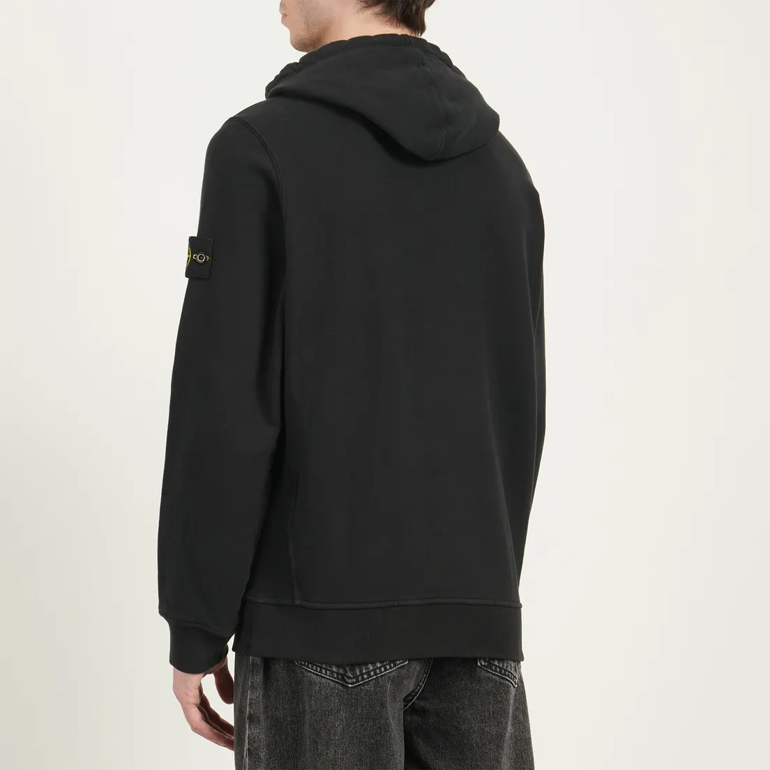Stone Island Мужская толстовка Brushed Organic Cotton Fleece Regular Hoodie