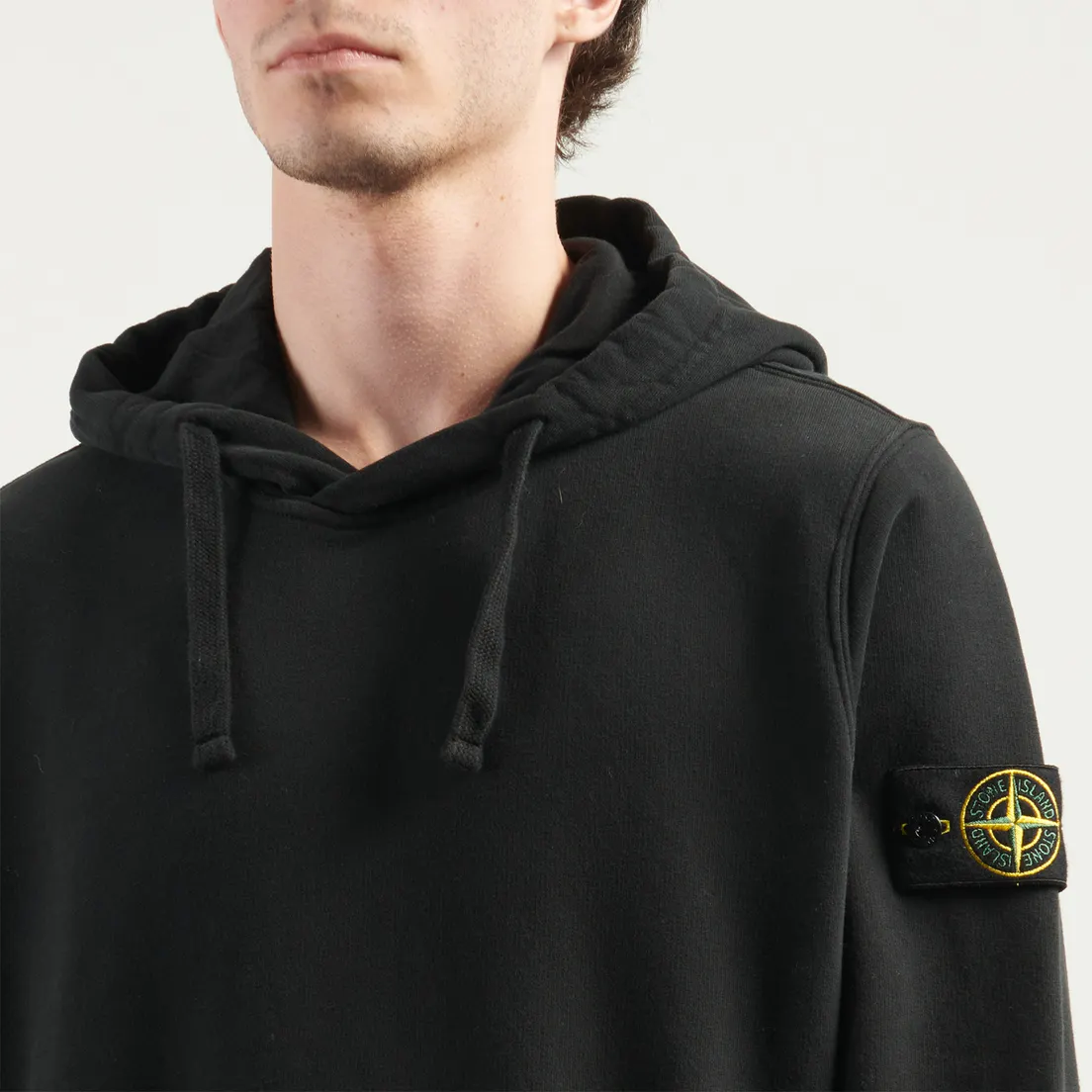 Stone Island Мужская толстовка Brushed Organic Cotton Fleece Regular Hoodie