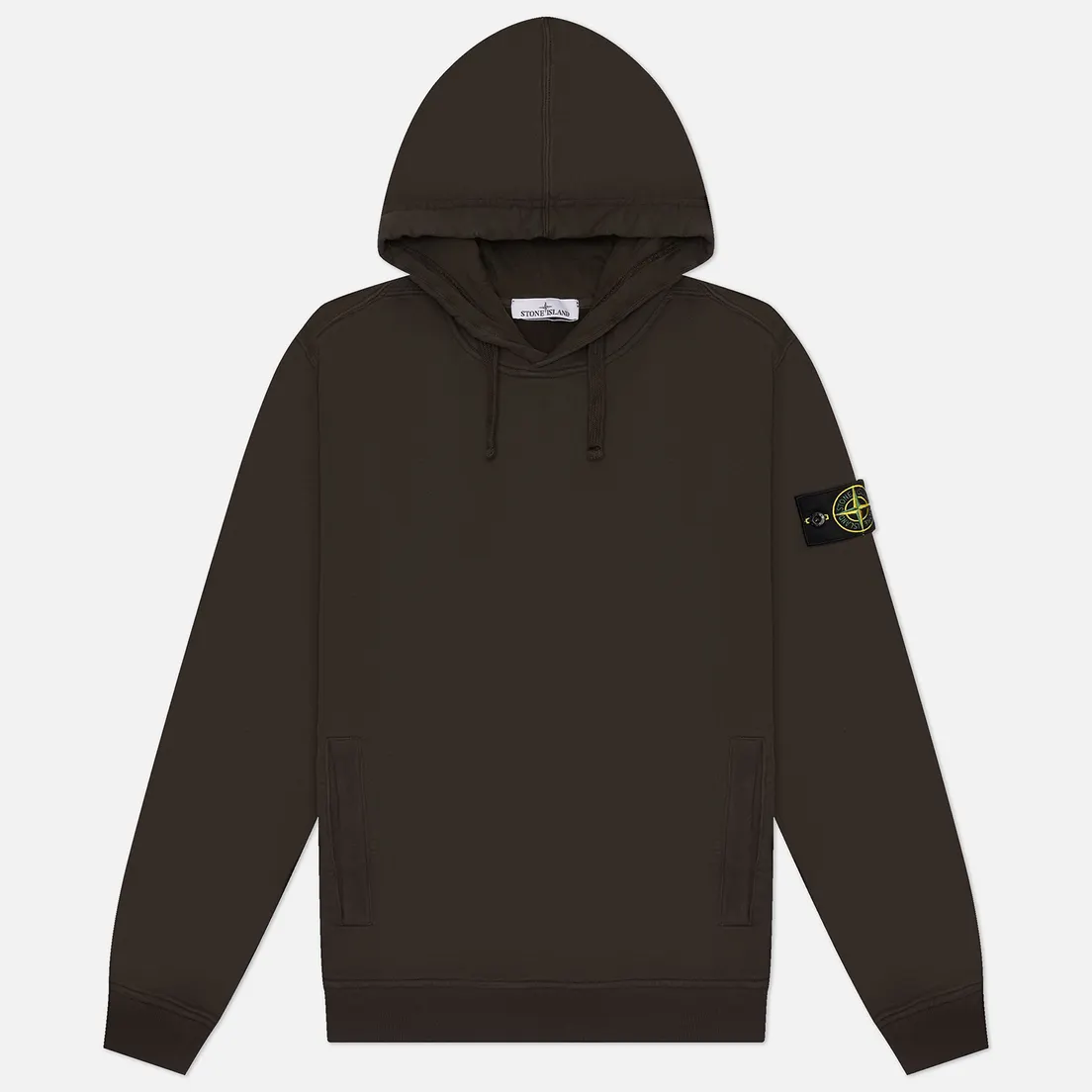 Stone Island Мужская толстовка Brushed Organic Cotton Fleece Regular Hoodie