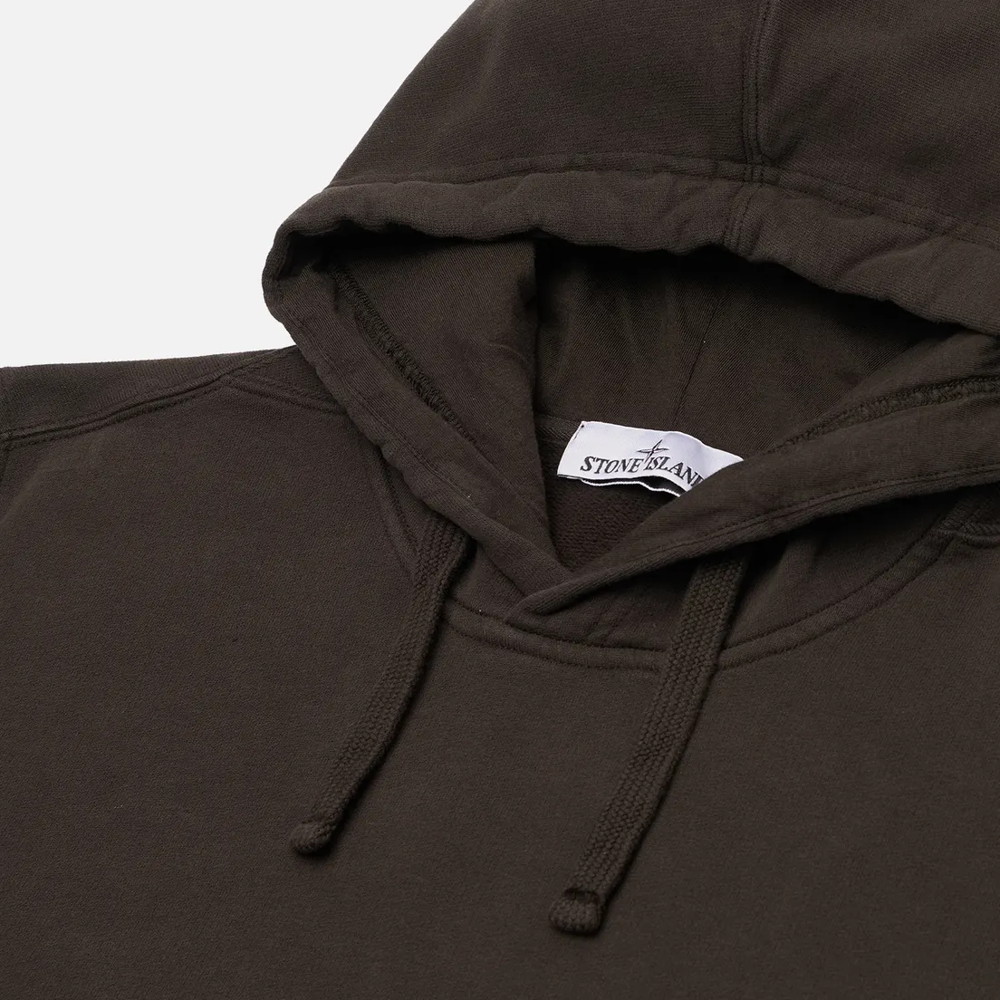 Stone Island Мужская толстовка Brushed Organic Cotton Fleece Regular Hoodie
