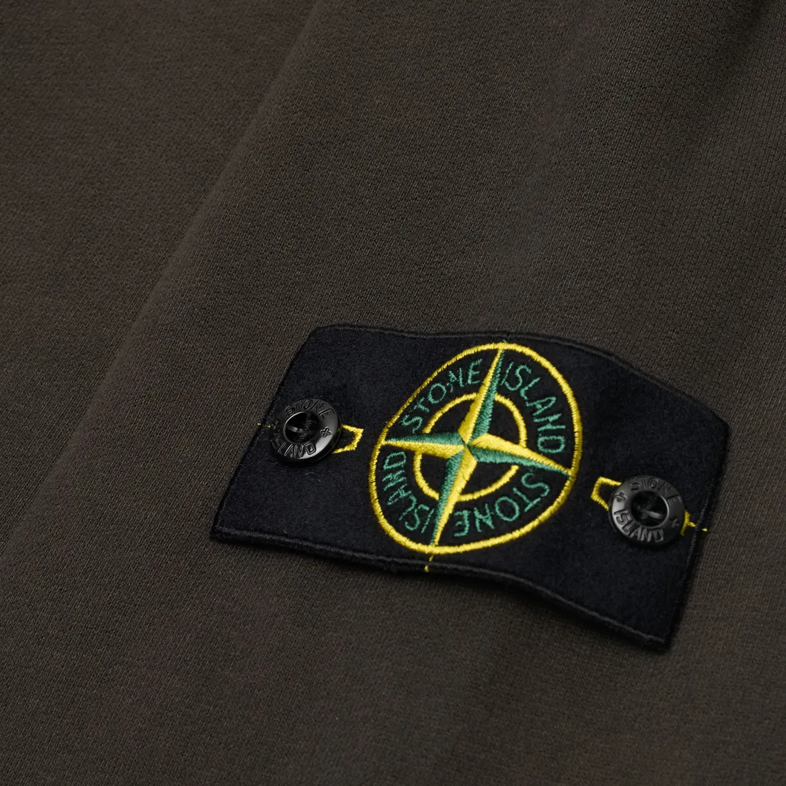 Stone Island Мужская толстовка Brushed Organic Cotton Fleece Regular Hoodie