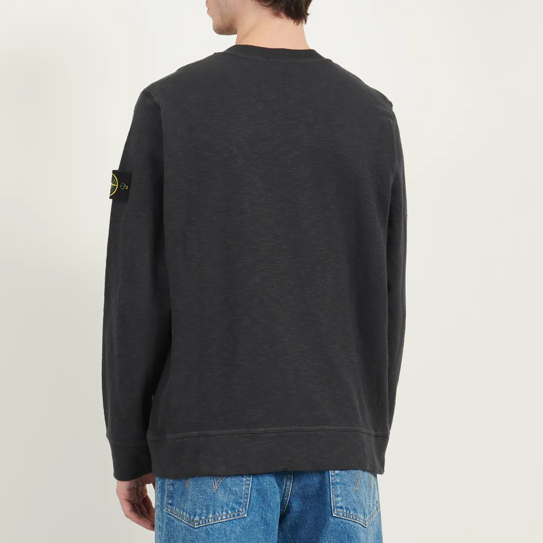 Stone Island Мужская толстовка Vanise Brushed Heavy Cotton Crew Neck