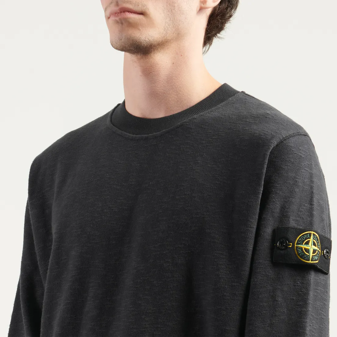 Stone Island Мужская толстовка Vanise Brushed Heavy Cotton Crew Neck