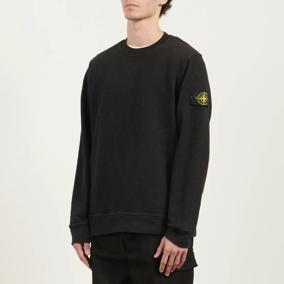 Stone Island Мужская толстовка Vanise Brushed Heavy Cotton Crew Neck