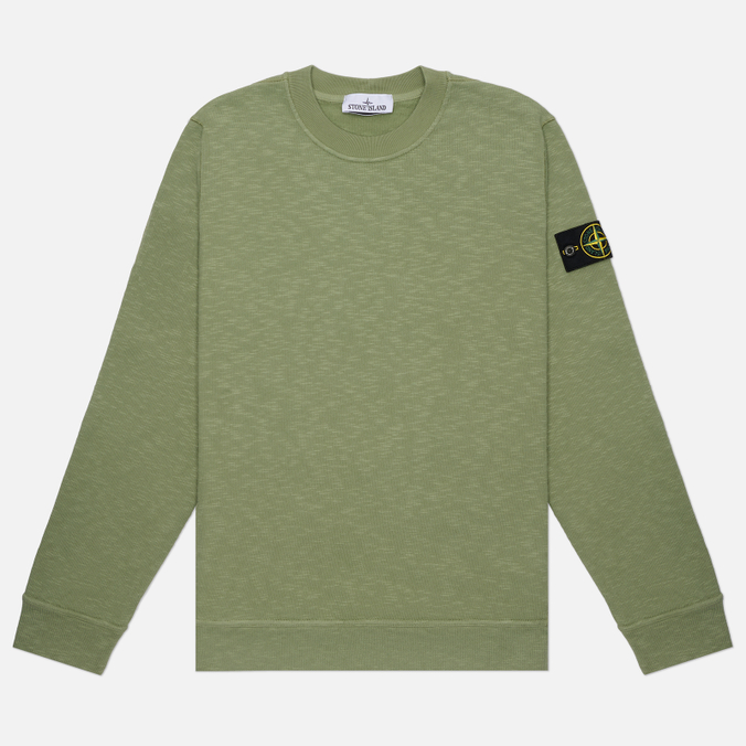 Мужская толстовка Stone Island Vanise Brushed Heavy Cotton Crew Neck