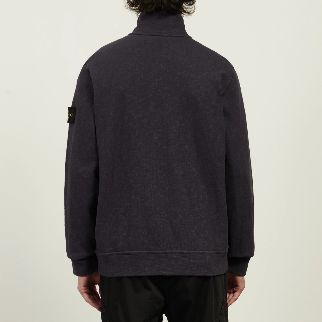 Stone Island Мужская толстовка Vanise Brushed Heavy Cotton Jersey Full Zip