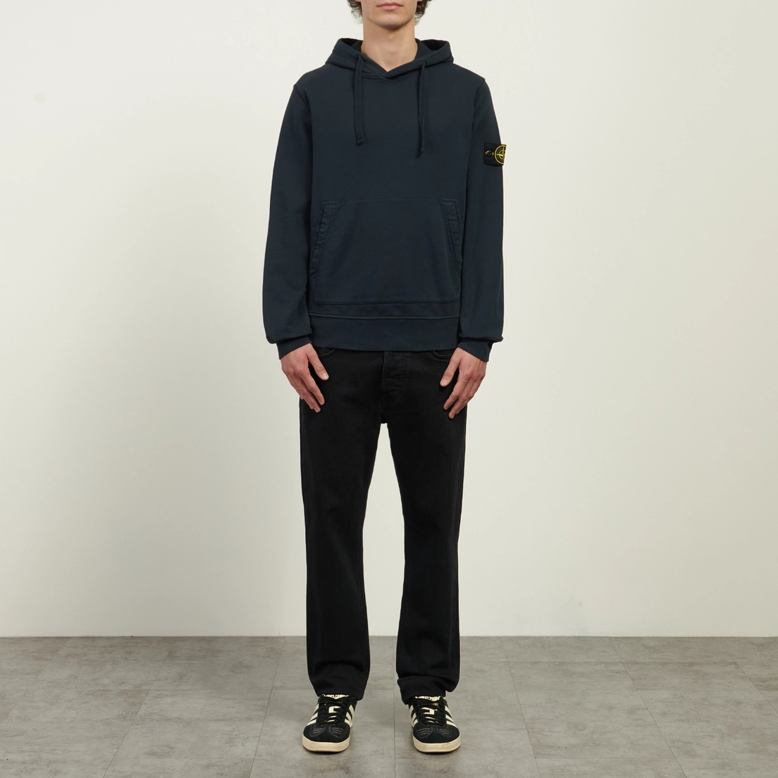 Stone Island Мужская толстовка Organic Cotton Fleece Regular Hoodie