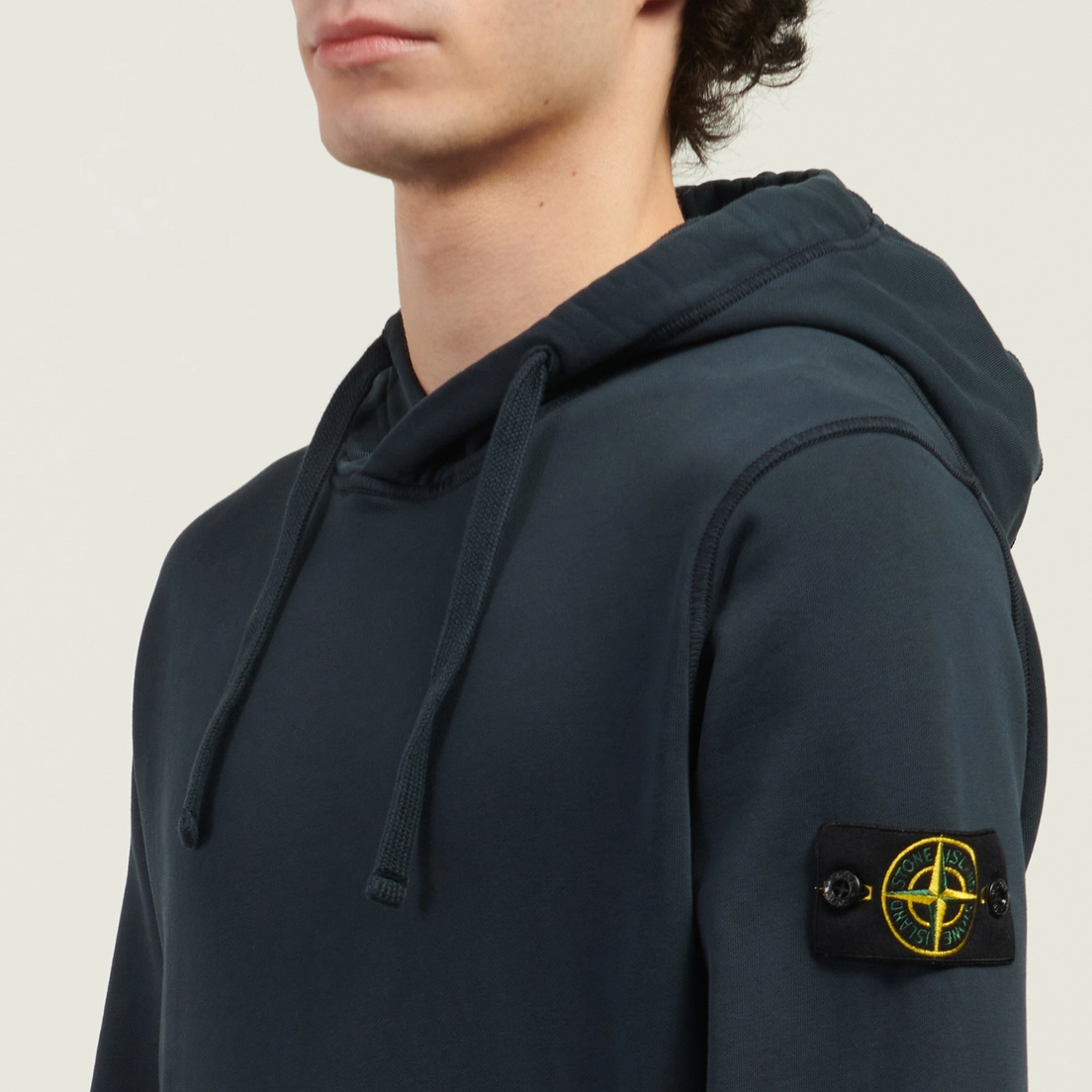 Stone Island Мужская толстовка Organic Cotton Fleece Regular Hoodie