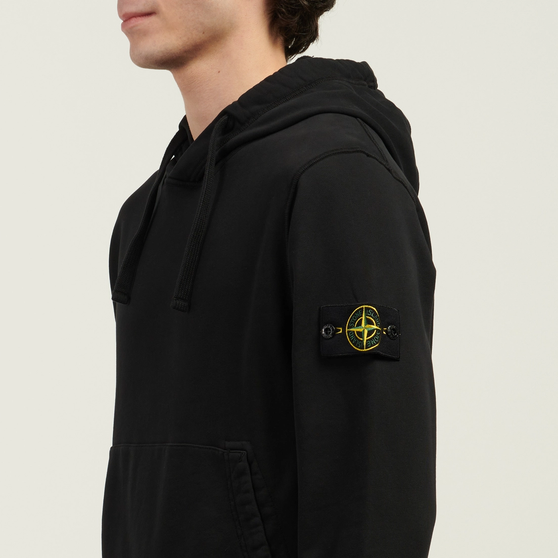 Stone Island Мужская толстовка Organic Cotton Fleece Regular Hoodie