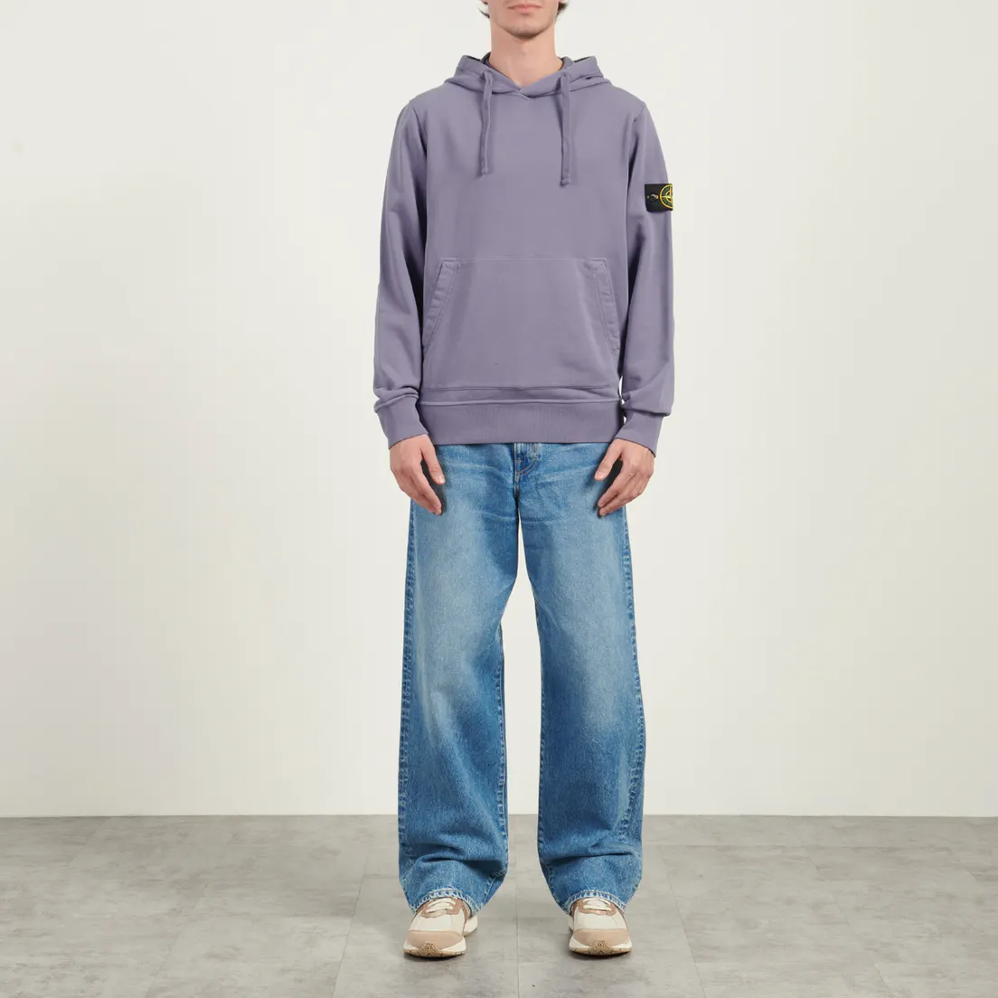 Stone Island Мужская толстовка Organic Cotton Fleece Regular Hoodie