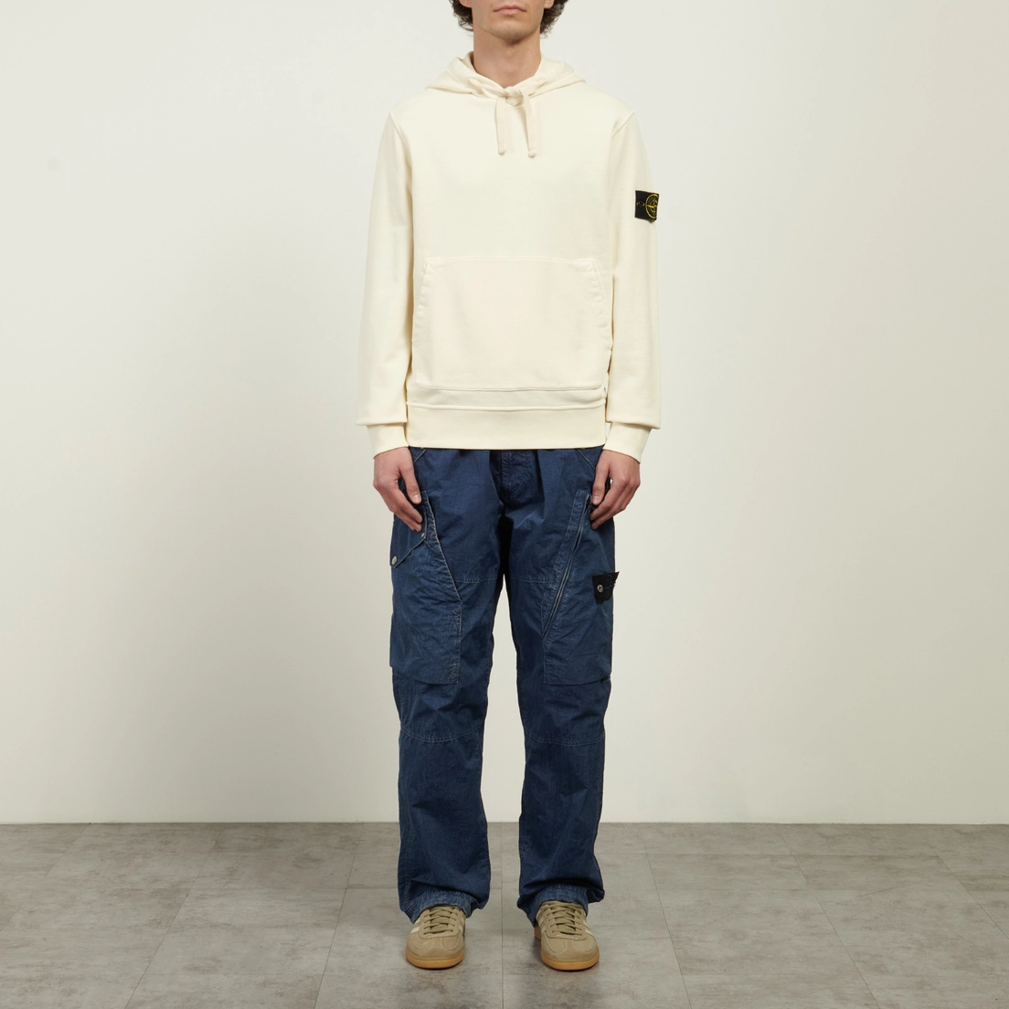 Stone Island Мужская толстовка Organic Cotton Fleece Regular Hoodie