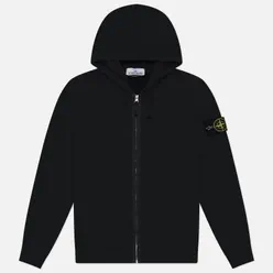 Stone Island Мужская толстовка Brushed Organic Cotton Fleece Regular Zip Hoodie