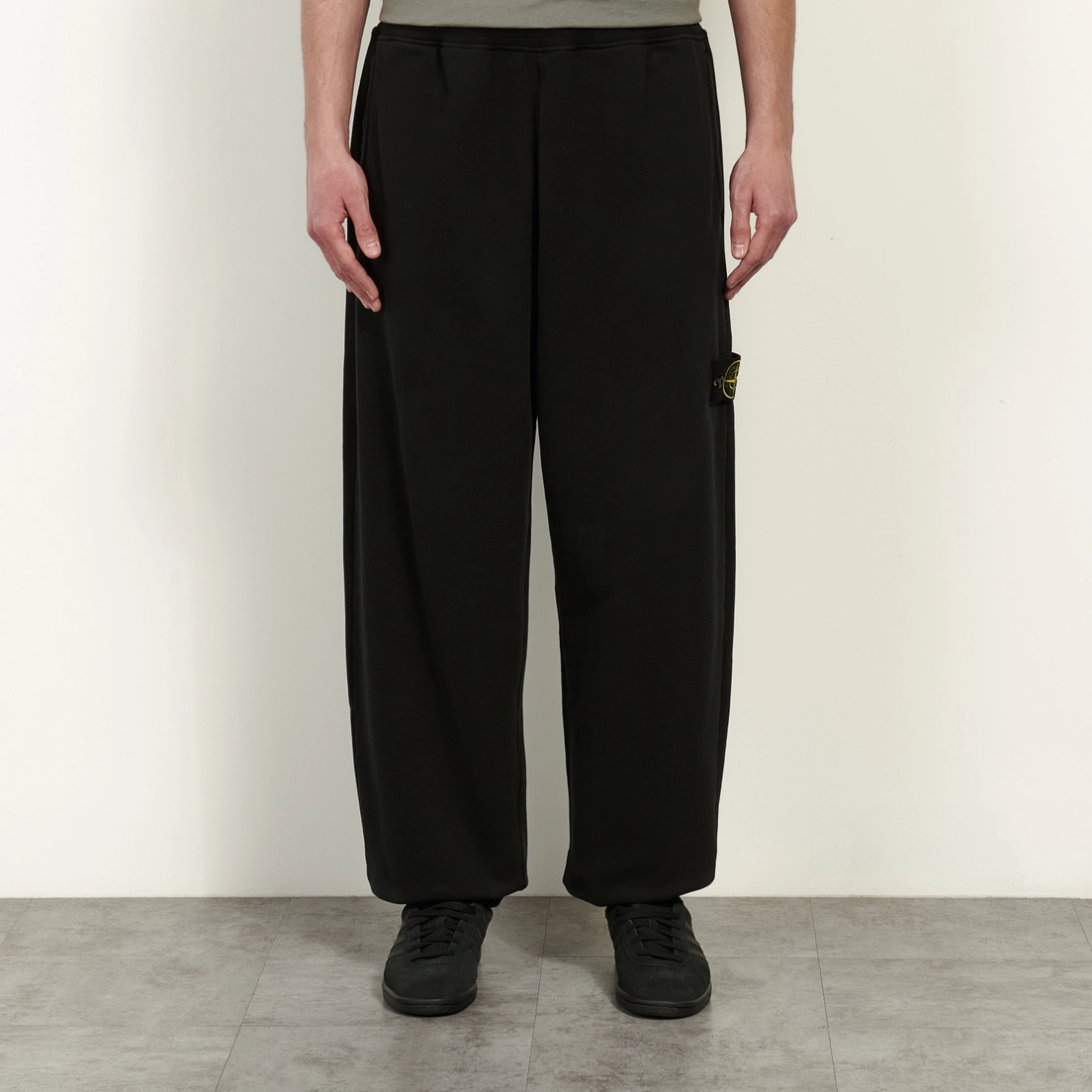 Stone Island Мужские брюки Brushed Organic Cotton Fleece Loose Joggers