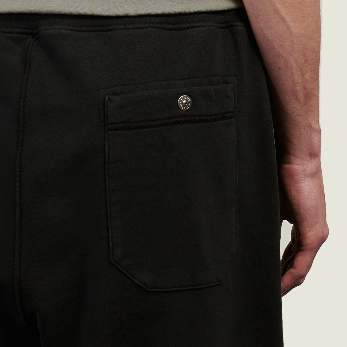 Stone Island Мужские брюки Brushed Organic Cotton Fleece Loose Joggers