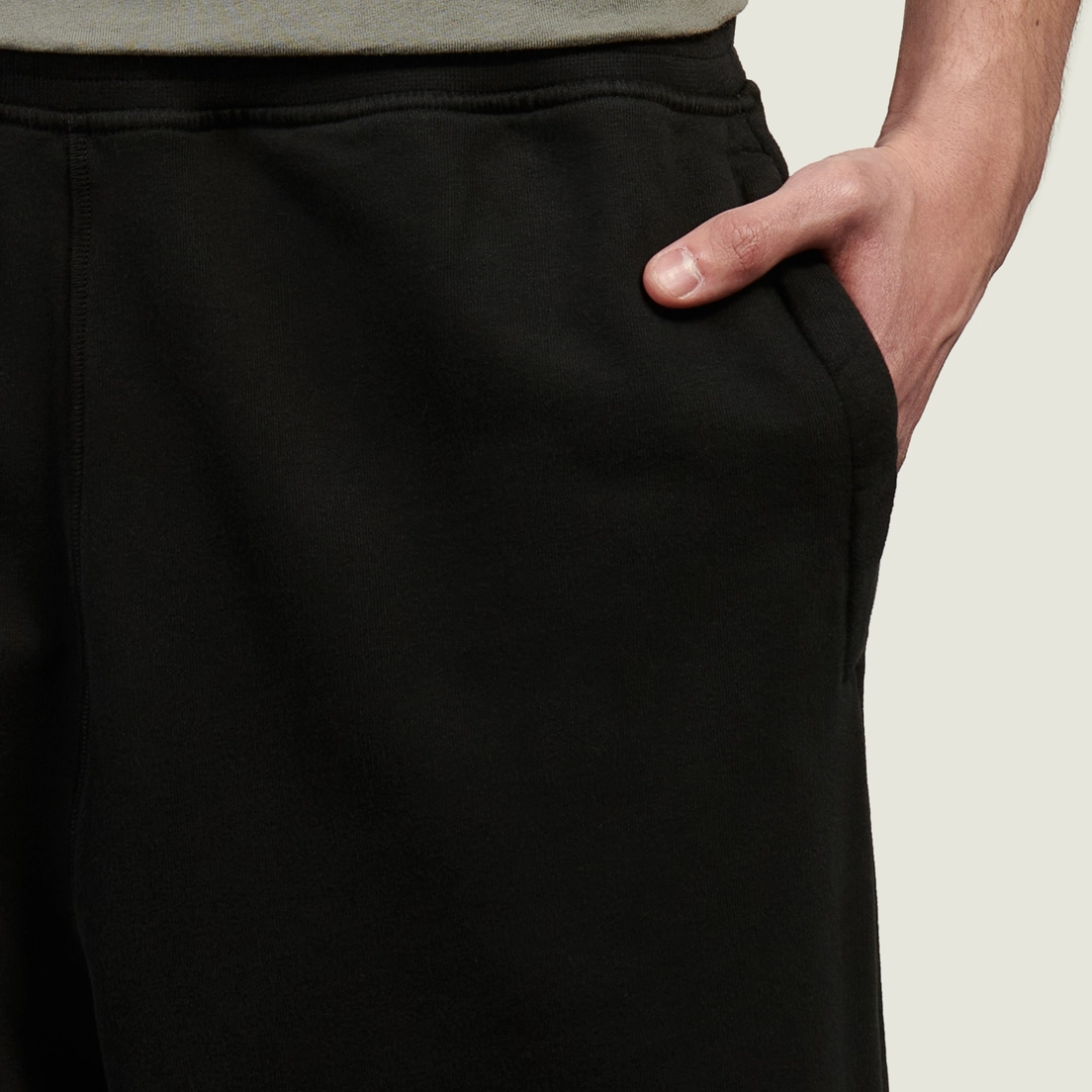 Stone Island Мужские брюки Brushed Organic Cotton Fleece Loose Joggers