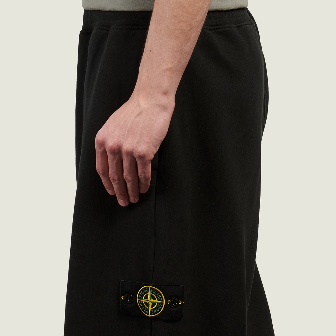 Stone Island Мужские брюки Brushed Organic Cotton Fleece Loose Joggers