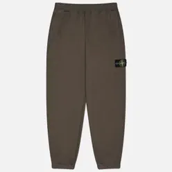 Stone Island Мужские брюки Brushed Organic Cotton Fleece Loose Joggers