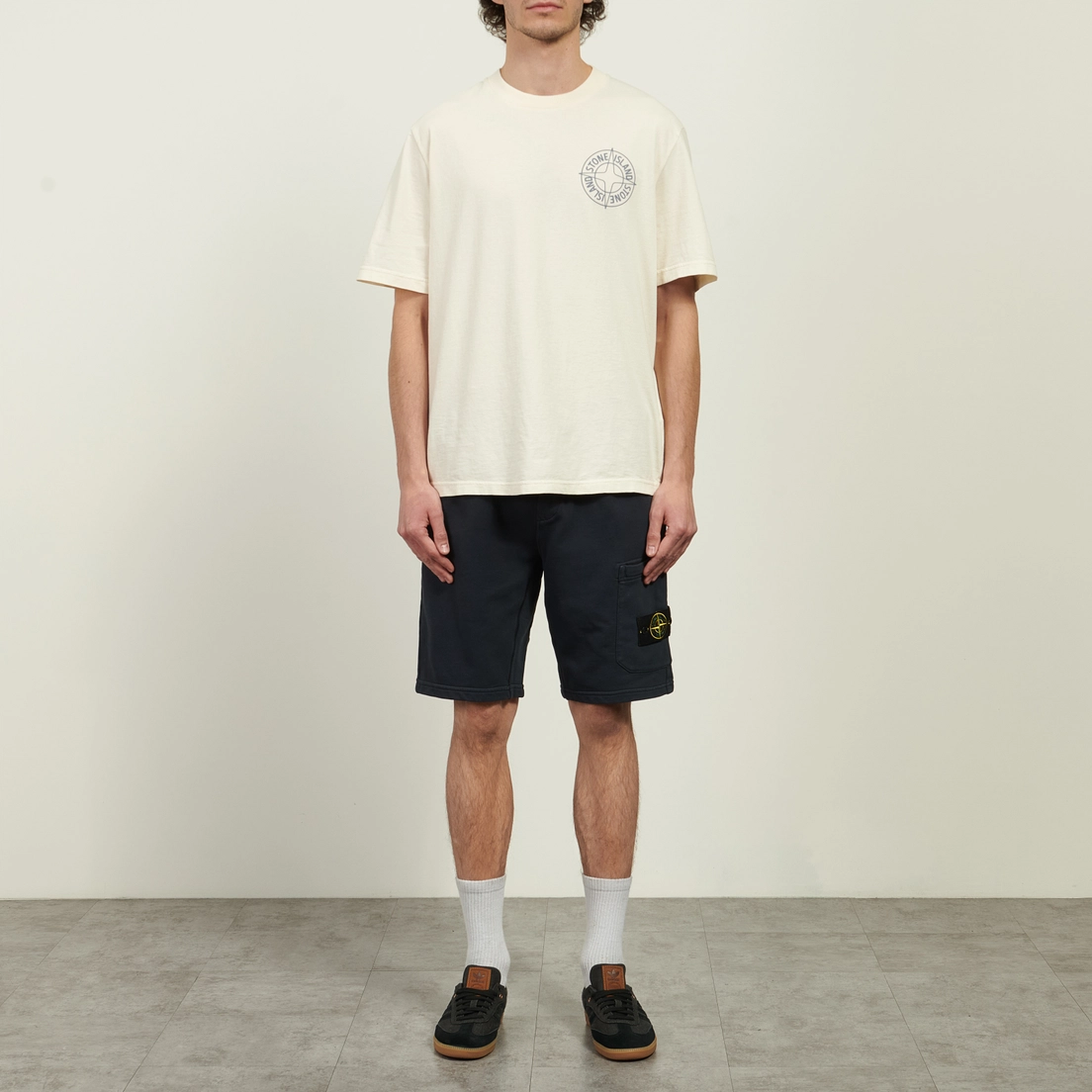 Stone Island Мужские шорты Organic Cotton Fleece Regular