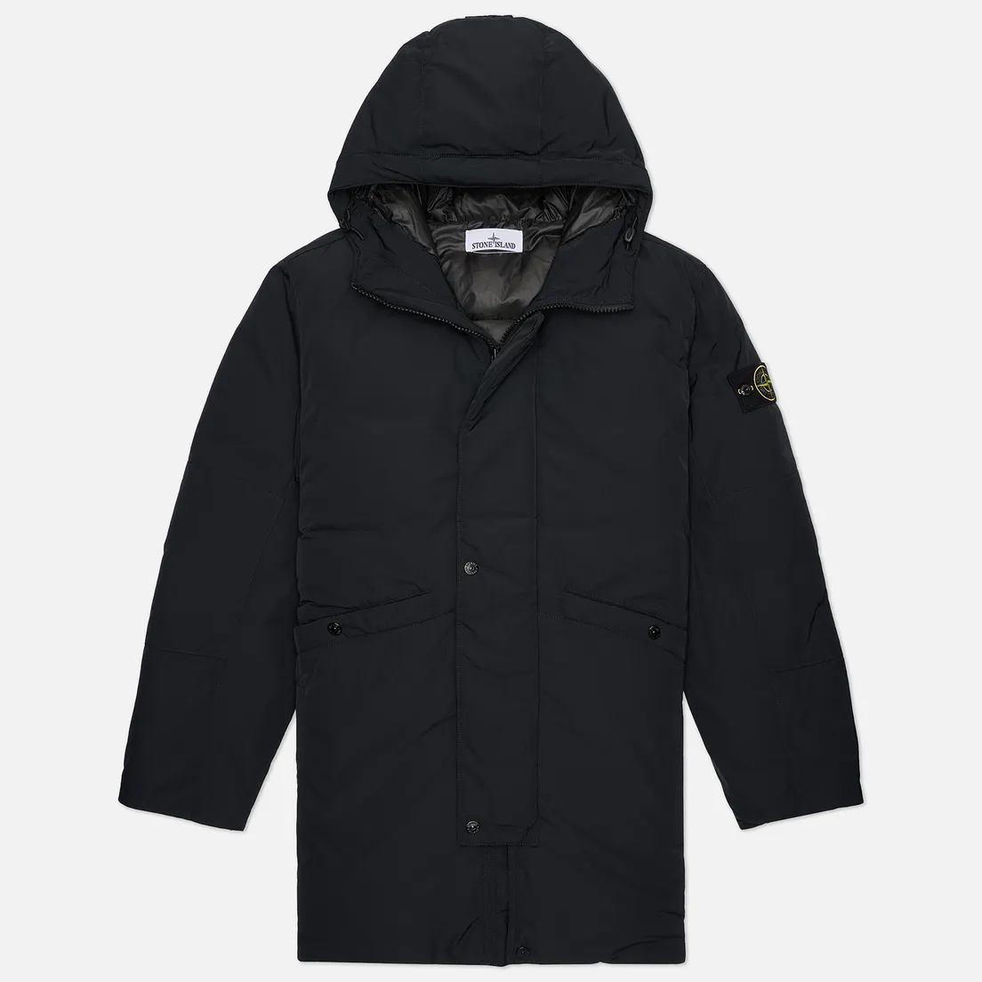 Stone Island Мужская куртка парка Micro Twill