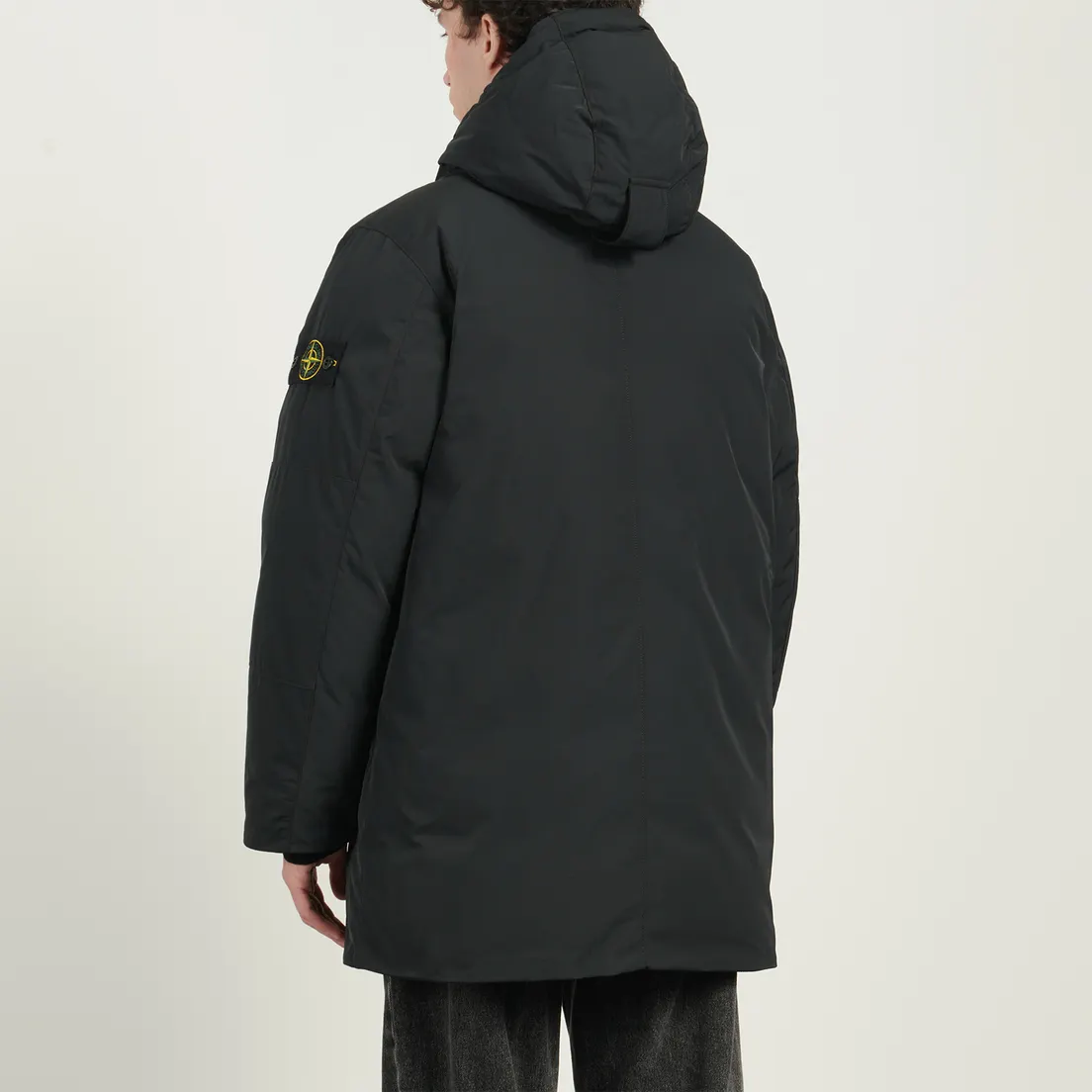 Stone Island Мужская куртка парка Micro Twill